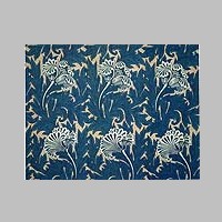 'Tulip' textile design by William Morris, produced by Morris & Co in 1875..jpg